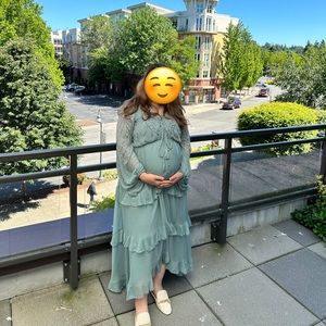 Asos maternity dress